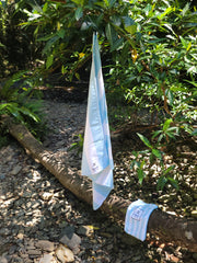 Calvi Sky Blue Signature Sand-Free Beach Towel