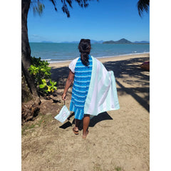 Milos Mint Signature Sand-Free Beach Towel Newlyfe