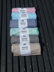 Milos Mint Signature Sand-Free Beach Towel