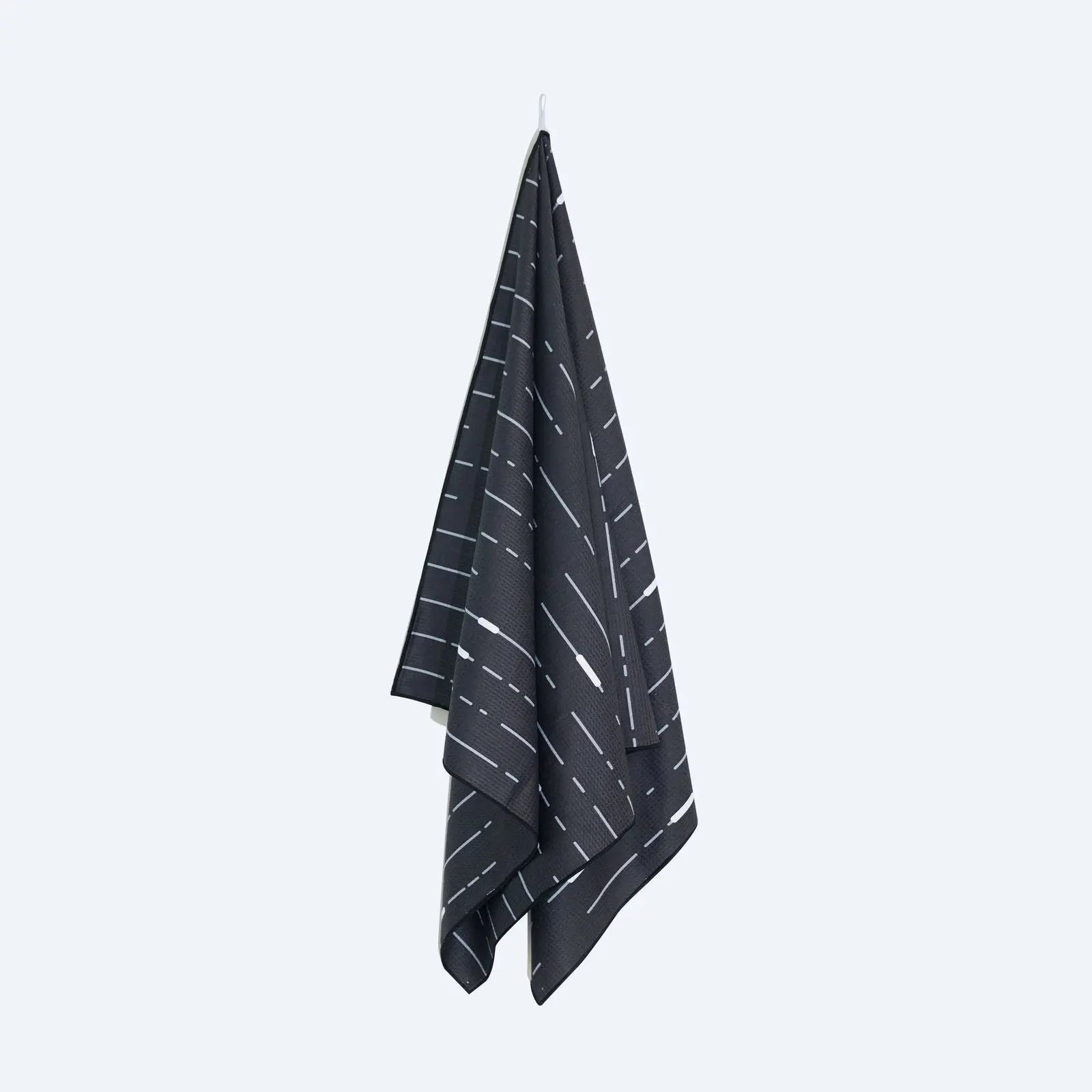 Black Steel Bath Towel Newlyfe