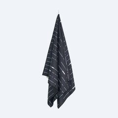Black Steel Bath Towel Newlyfe