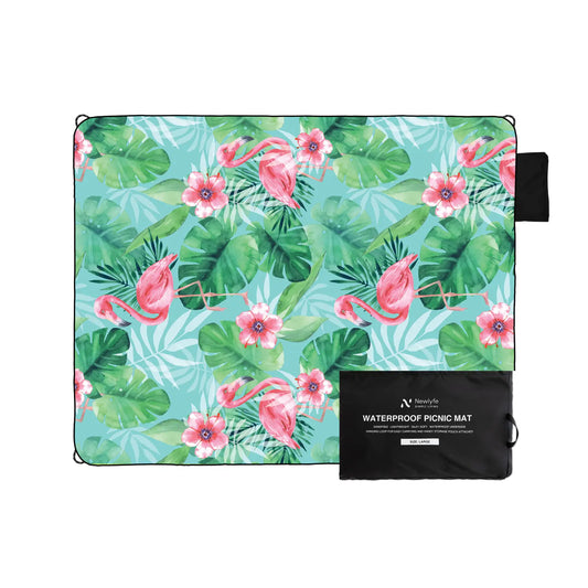 Sand Free Picnic Mat, Flamingo Newlyfe
