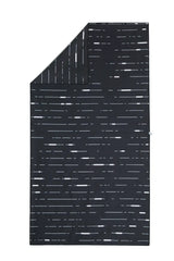 Black Steel Bath Towel Newlyfe
