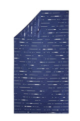 Navy Steel Bath Towel Newlyfe