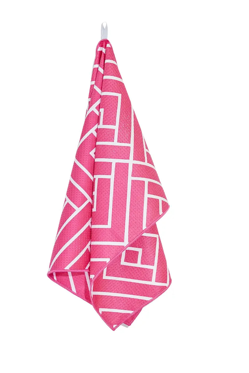 Dark Pink Mini Multi-Purpose Towel Newlyfe