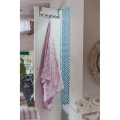 TRAVEL BATH TOWEL PINK