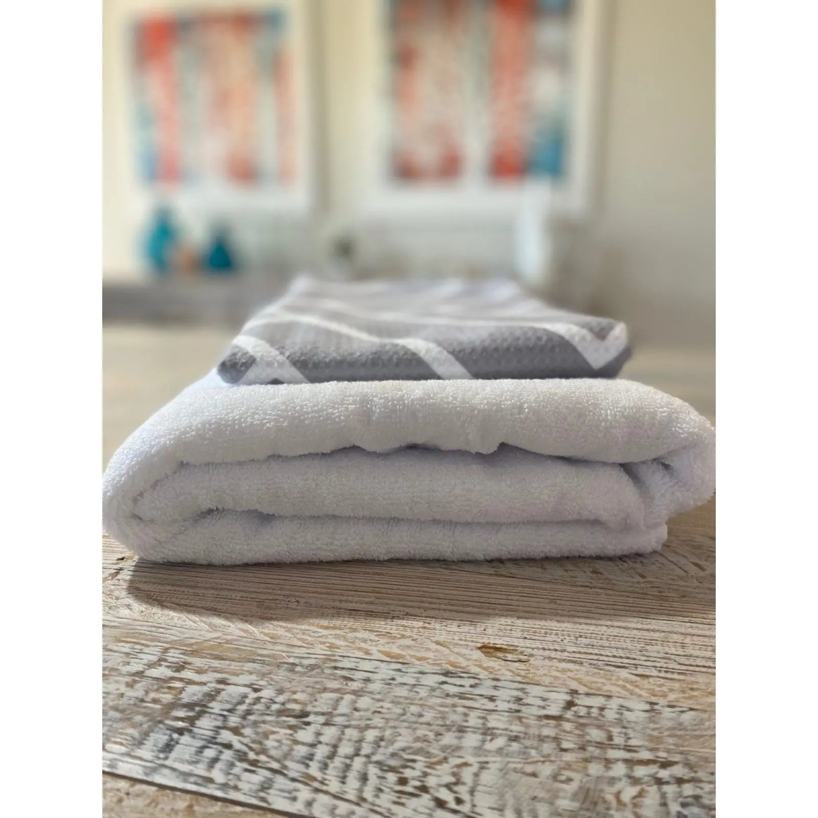 BATH TOWEL - GREY