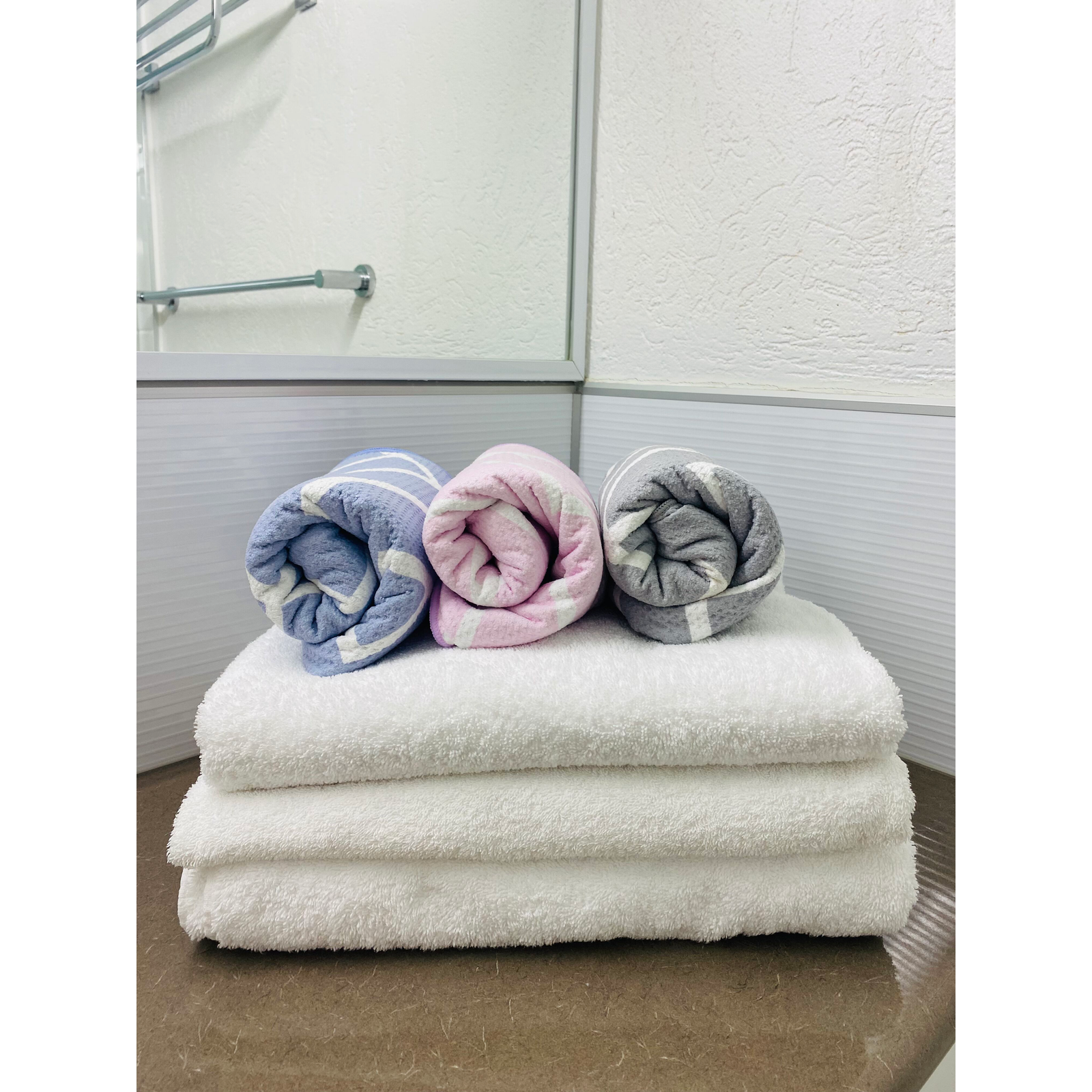 QUICK DRY COMPACT BATH TOWELS FOR TRAVEL