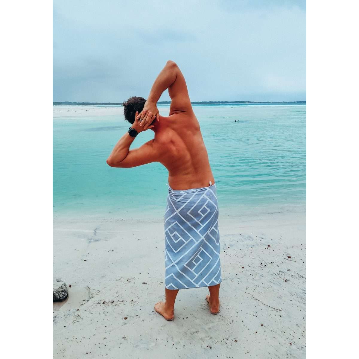 BLUE BATH TOWEL (20)