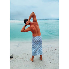 BLUE BATH TOWEL (20)