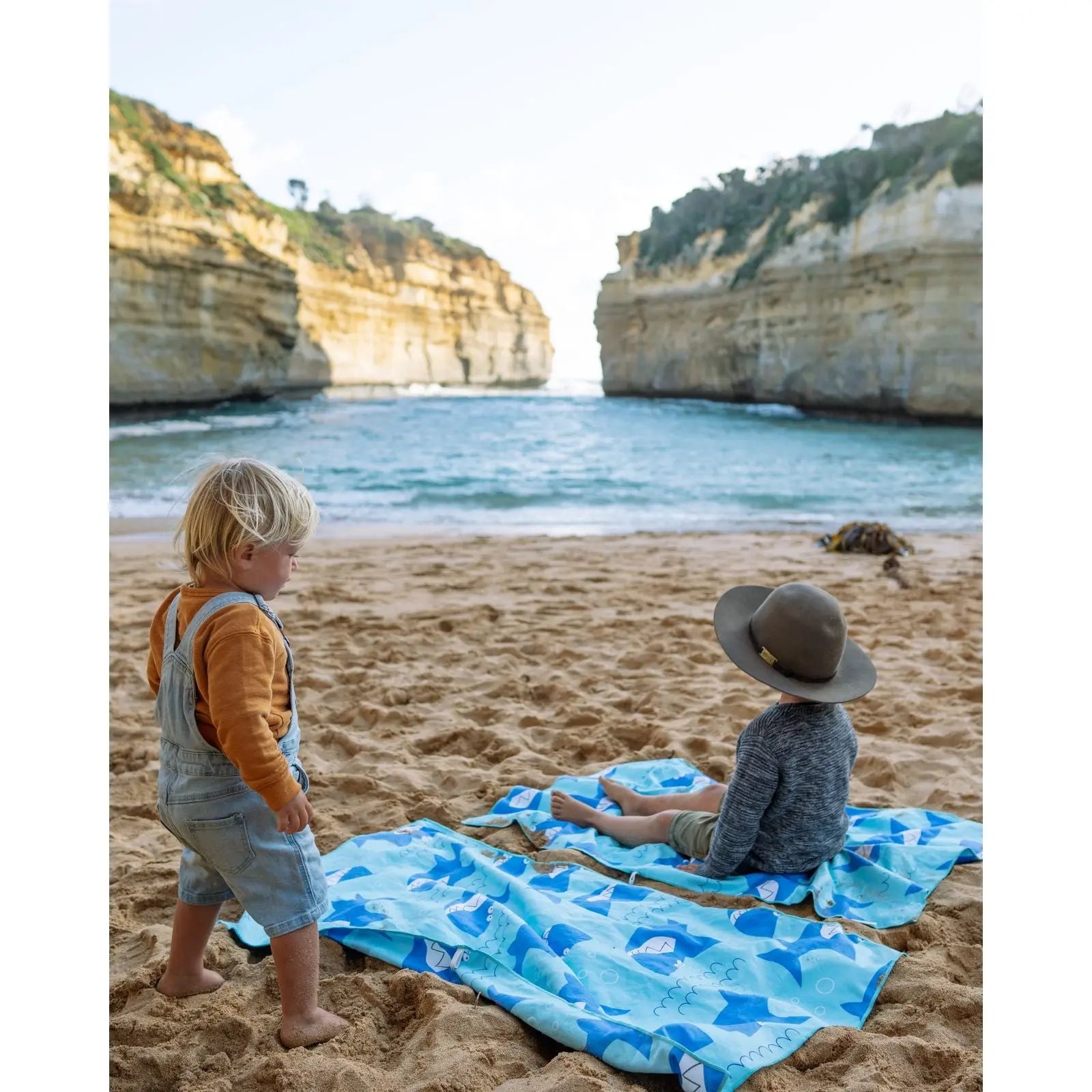 QUICK DRY SAND FREE BEACH TOWEL KIDS 2 PACK BUNDLE