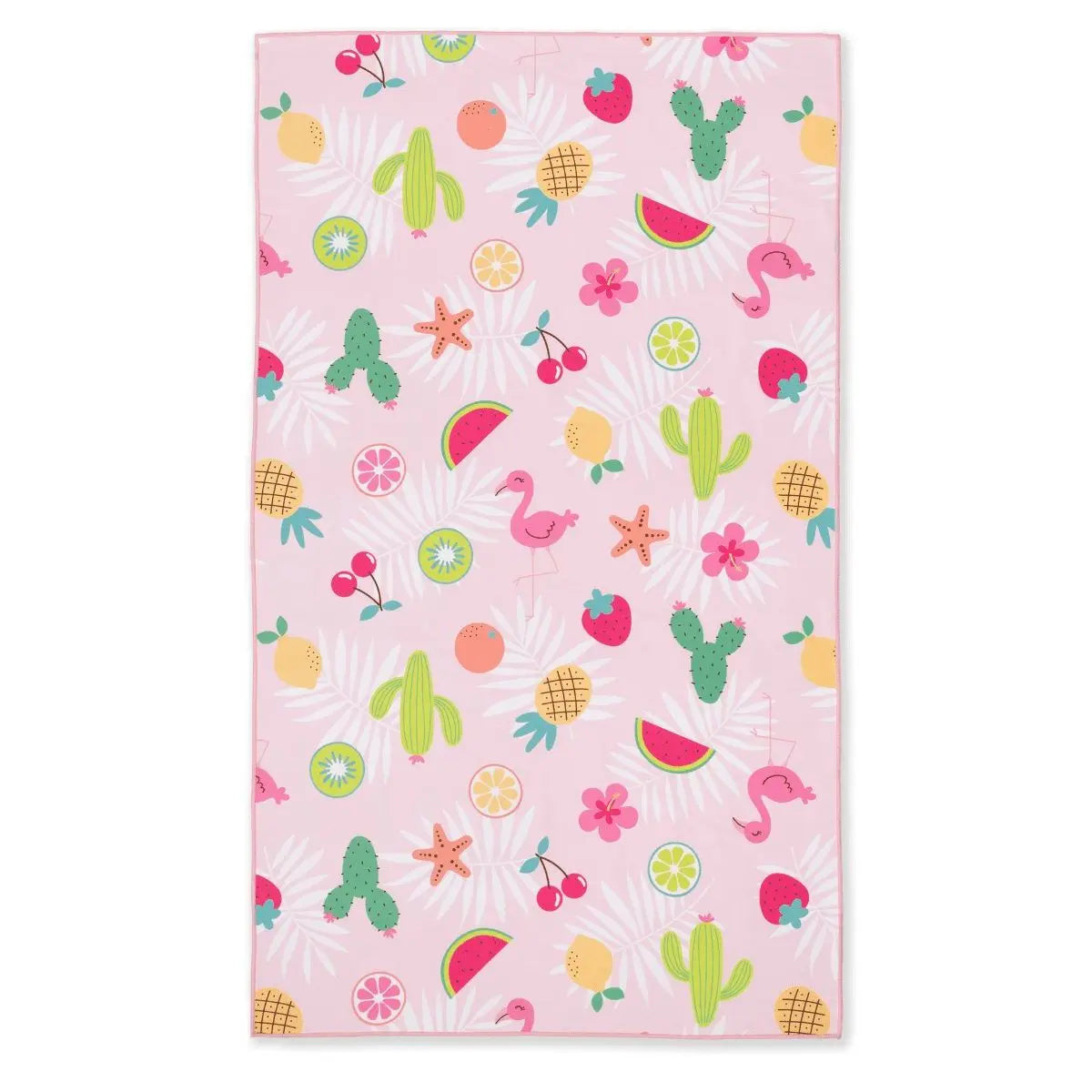 Pinky kids beach towel