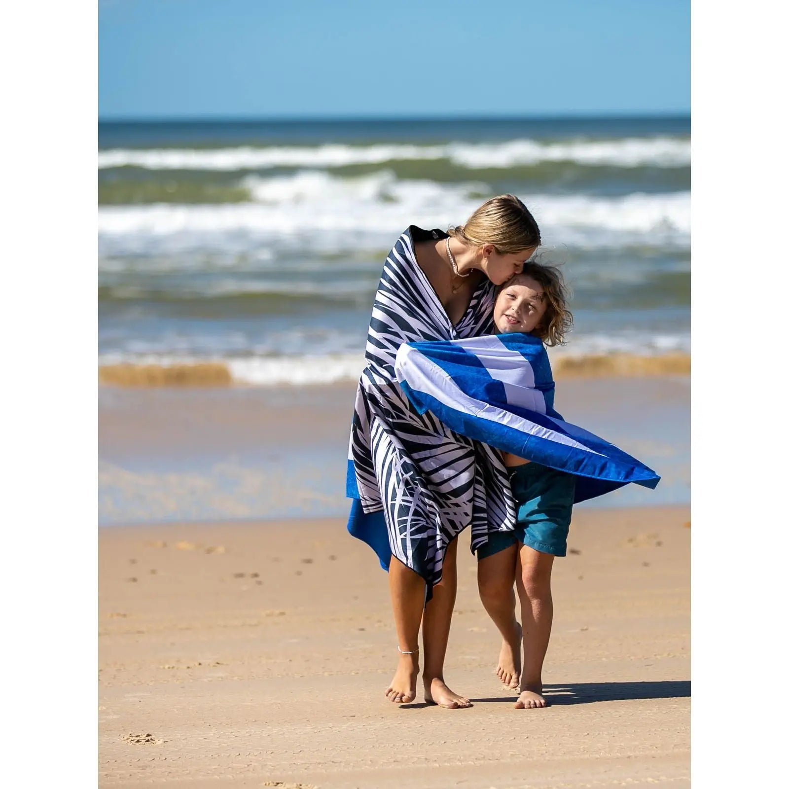 Quick Dry Sand Free Microfiber Beach Towel 2 pack Bundle