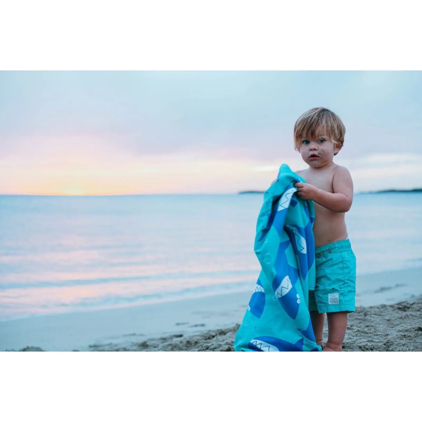 NEWLYFE SAND FREE MICROFIBER BEACH TOWEL FOR KIDS