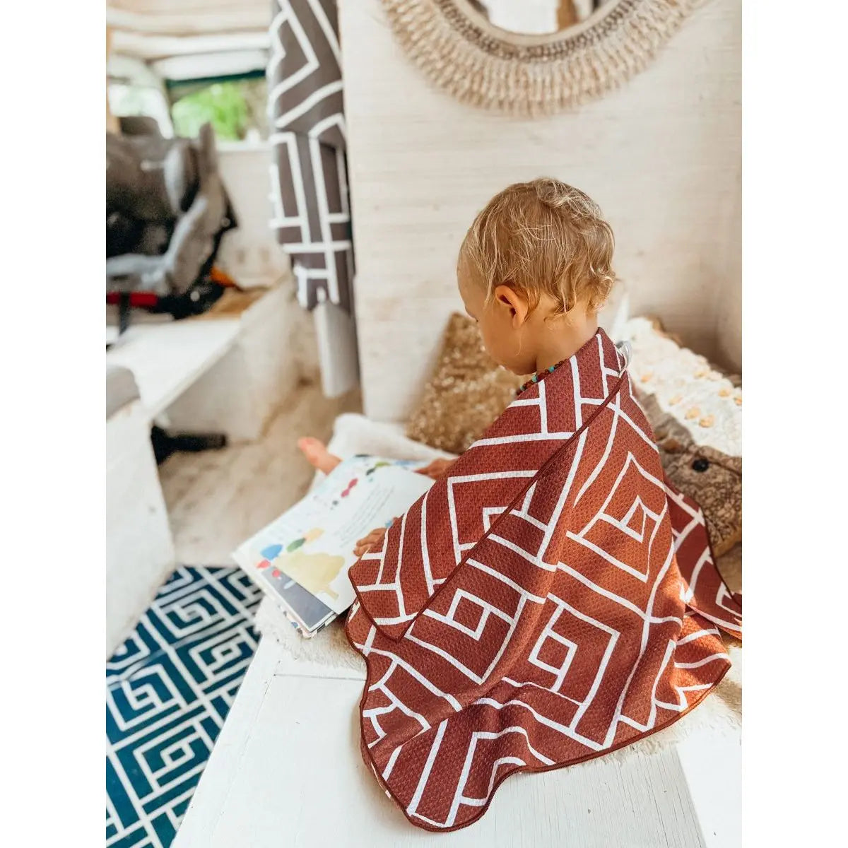 BABY BATH TOWEL FOR CARAVAN AND CAMPING