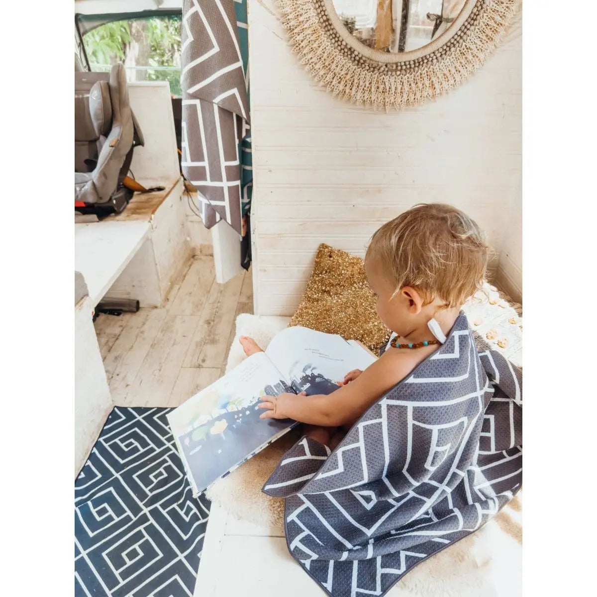 BABY BATH TOWEL FOR CARAVAN AND CAMPING