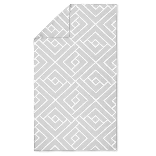 Newlyfe Grey Bath Towel