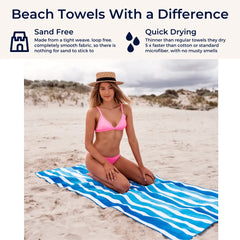 sand free beach towel