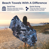 sand free beach towel