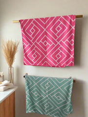 Dark Pink Bath Towel