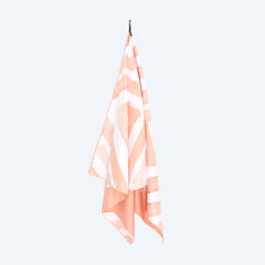 Bundle - Coral Reef Large Beach Towel & Pouch