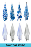 QUICK DRY BEACH AND BATH TOWEL BUNDLE 8 PACK
