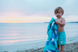 NEWLYFE SAND FREE MICROFIBER BEACH TOWEL FOR KIDS