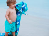 NEWLYFE SAND FREE MICROFIBER BEACH TOWEL FOR KIDS