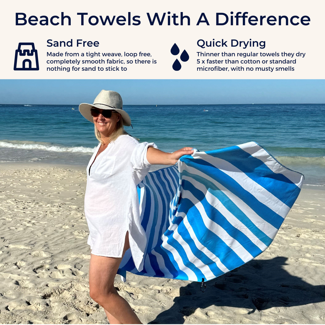 Super Soft And Absorbent Noosa Large Beach Towel Newlyfe