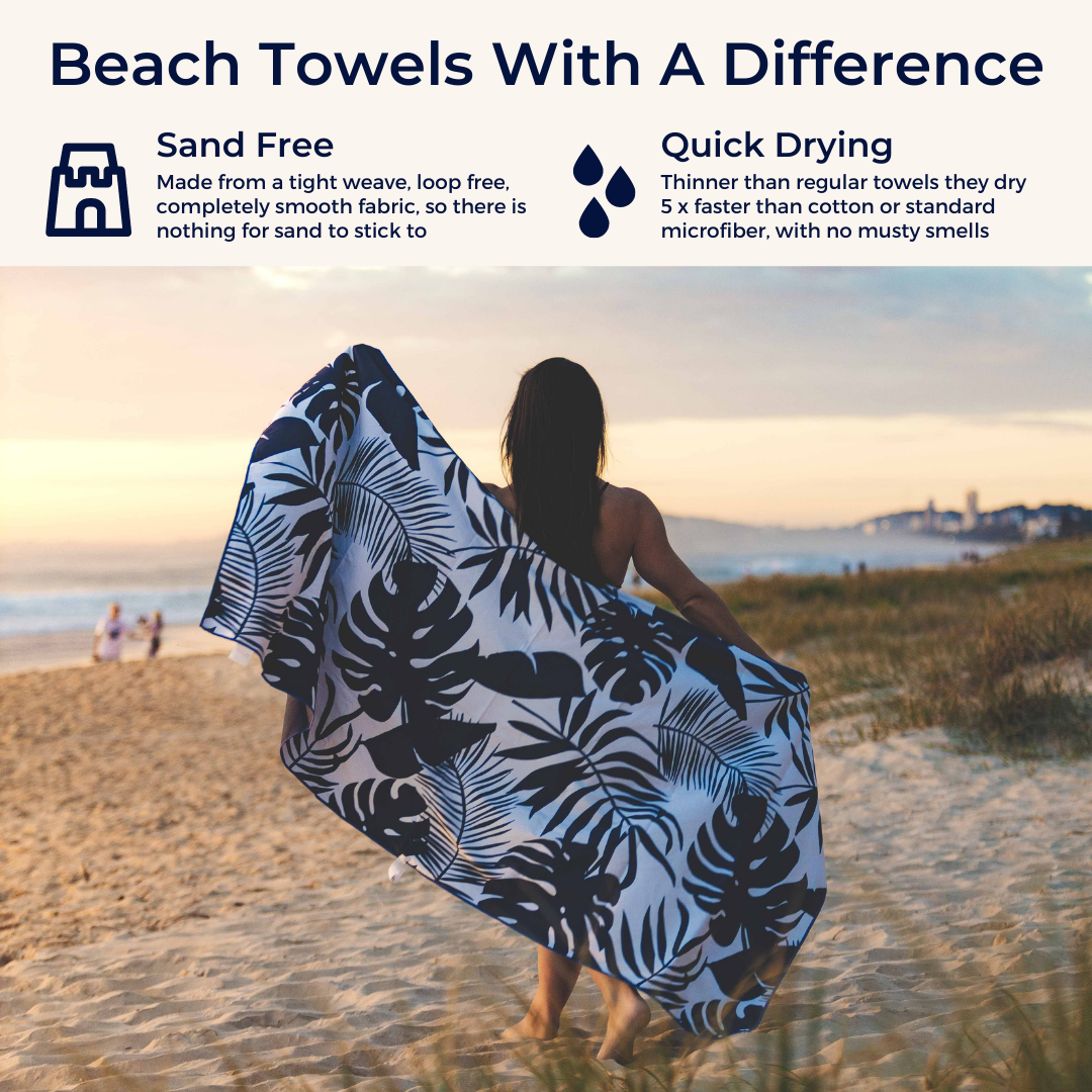 What are beach towels made of sale
