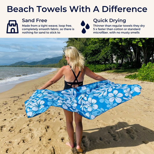 sand free beach towel