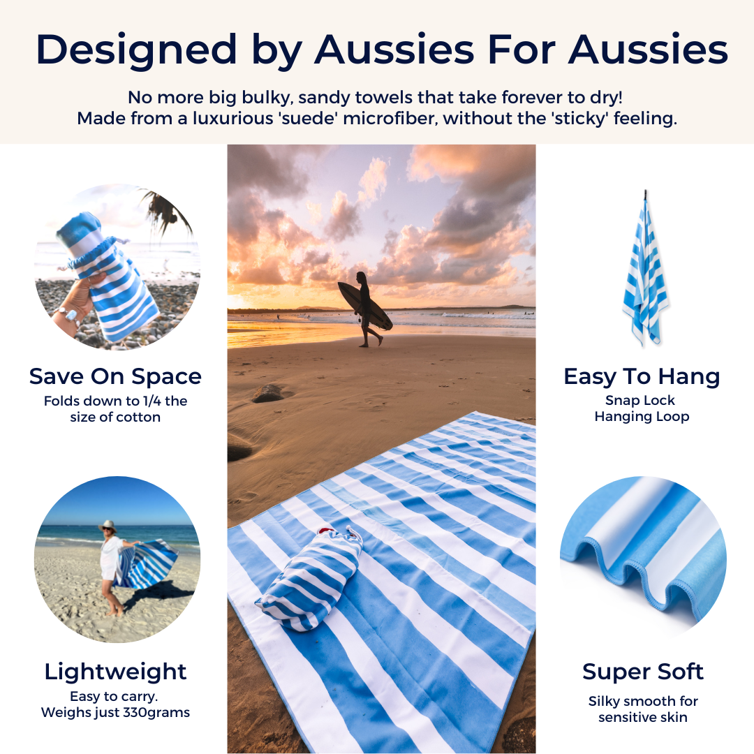 sand free beach towels australia