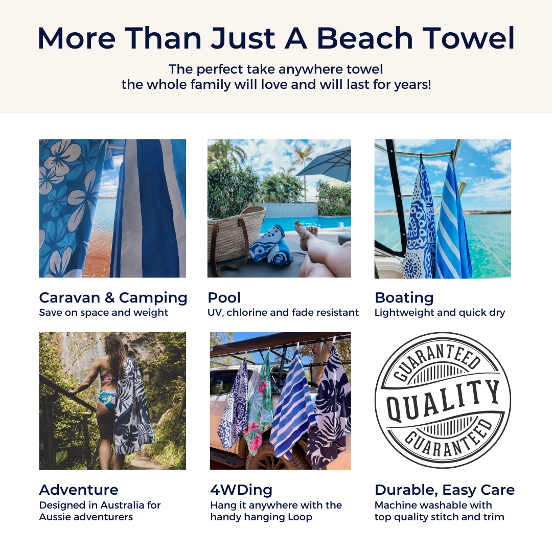 travel towel ALOHA